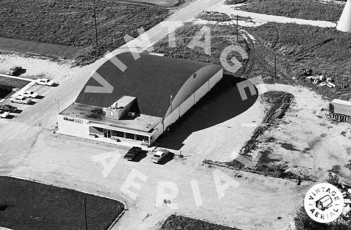 Hillcrest Lanes - Vintage Aerial (newer photo)